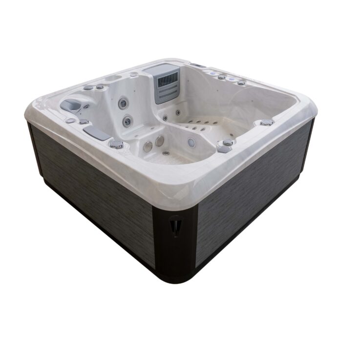 Platinum 5 Hot Tub — 7 Person 32A Performance Luxury Spa | Steam & Oak