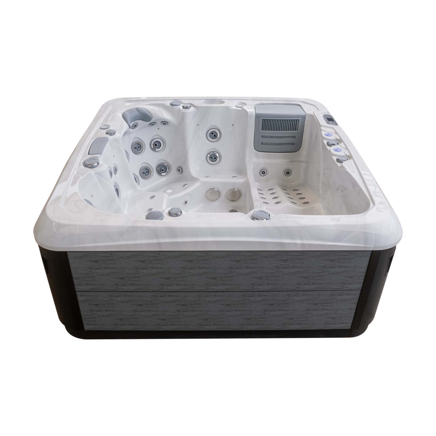 Platinum 5 Hot Tub — 7 Person 32A Performance Luxury Spa | Steam & Oak