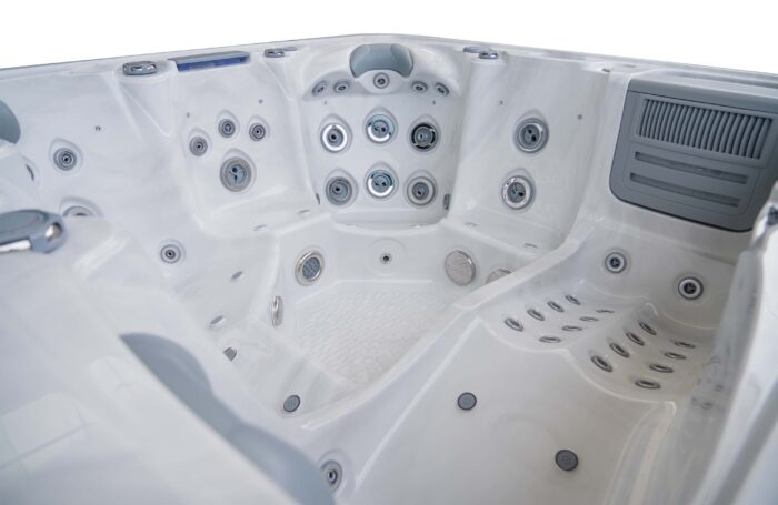 Platinum 5 Hot Tub — 7 Person 32A Performance Luxury Spa | Steam & Oak