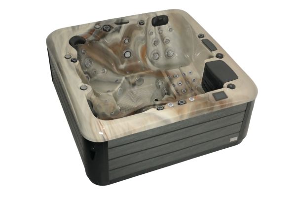 Platinum 6 Hot Tub — 7 Person 32A Performance Luxury Spa | Steam & Oak
