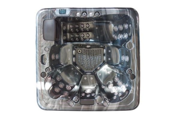 Platinum 7 Hot Tub — 6 Person 32A Performance Luxury Spa | Steam & Oak