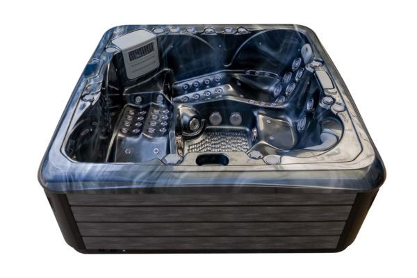 Platinum 8 Hot Tub — 5 Person 32A Elite Luxury Spa | Steam & Oak