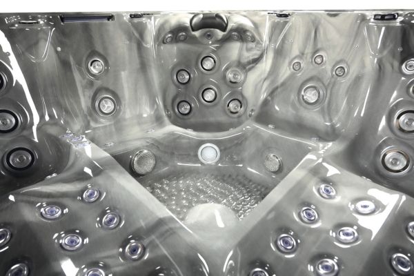 Platinum 8 Hot Tub — 5 Person 32A Elite Luxury Spa | Steam & Oak