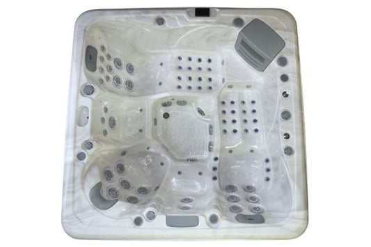 Platinum 8 Hot Tub — 5 Person 32A Elite Luxury Spa | Steam & Oak