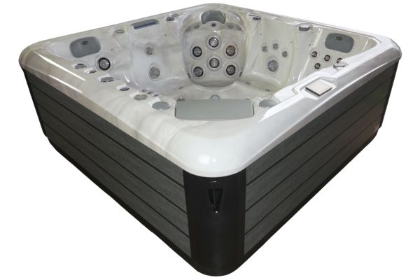 Platinum 8 Hot Tub — 5 Person 32A Elite Luxury Spa | Steam & Oak