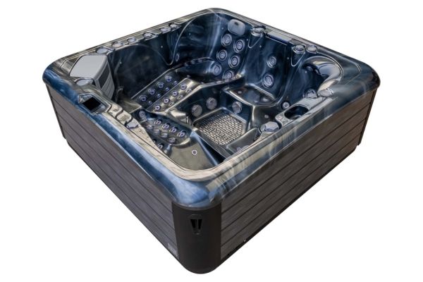 Platinum 8 Hot Tub — 5 Person 32A Elite Luxury Spa | Steam & Oak