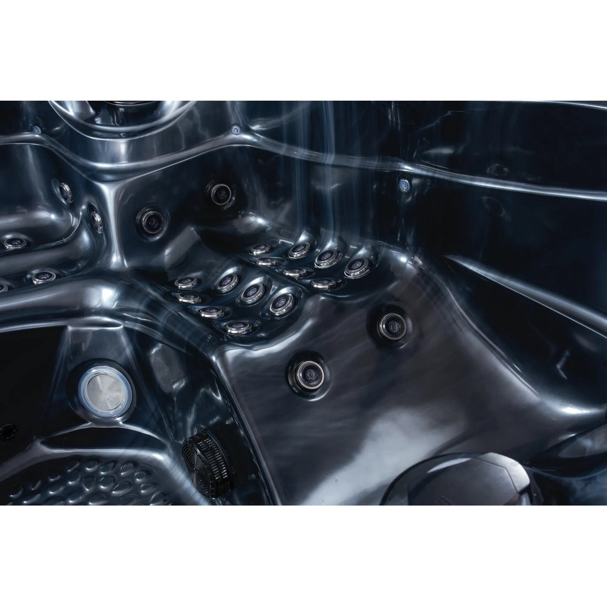 Social Pro 5 Hot Tub — 5 Person 32A Premium Spa with Dual Loungers | Steam & Oak