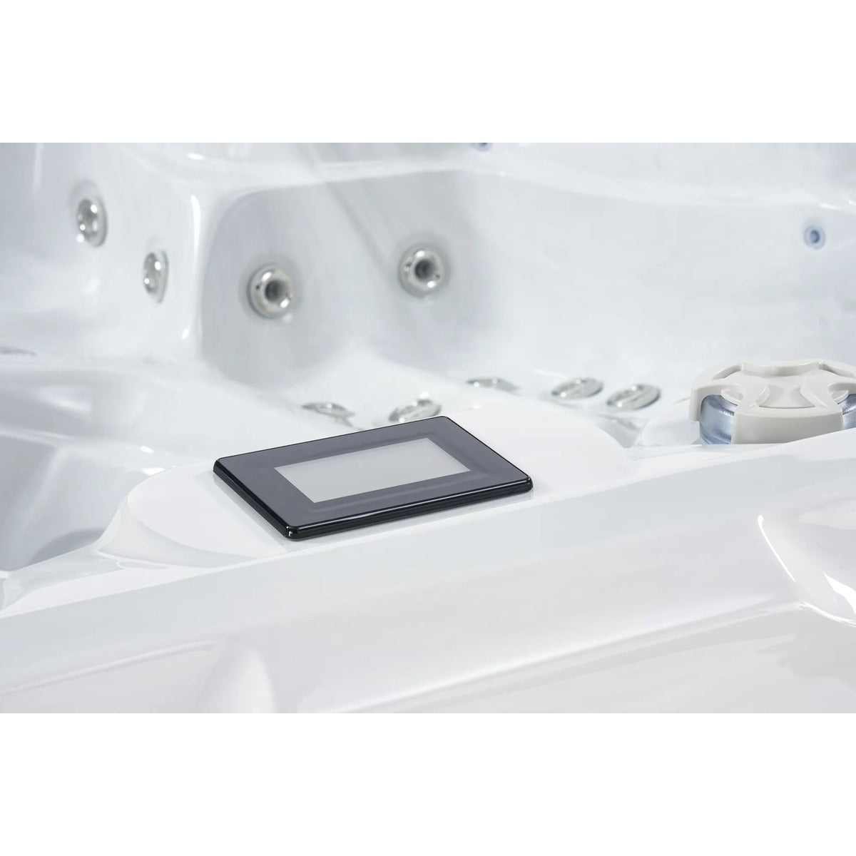 Social Pro 5 Hot Tub — 5 Person 32A Premium Spa with Dual Loungers | Steam & Oak