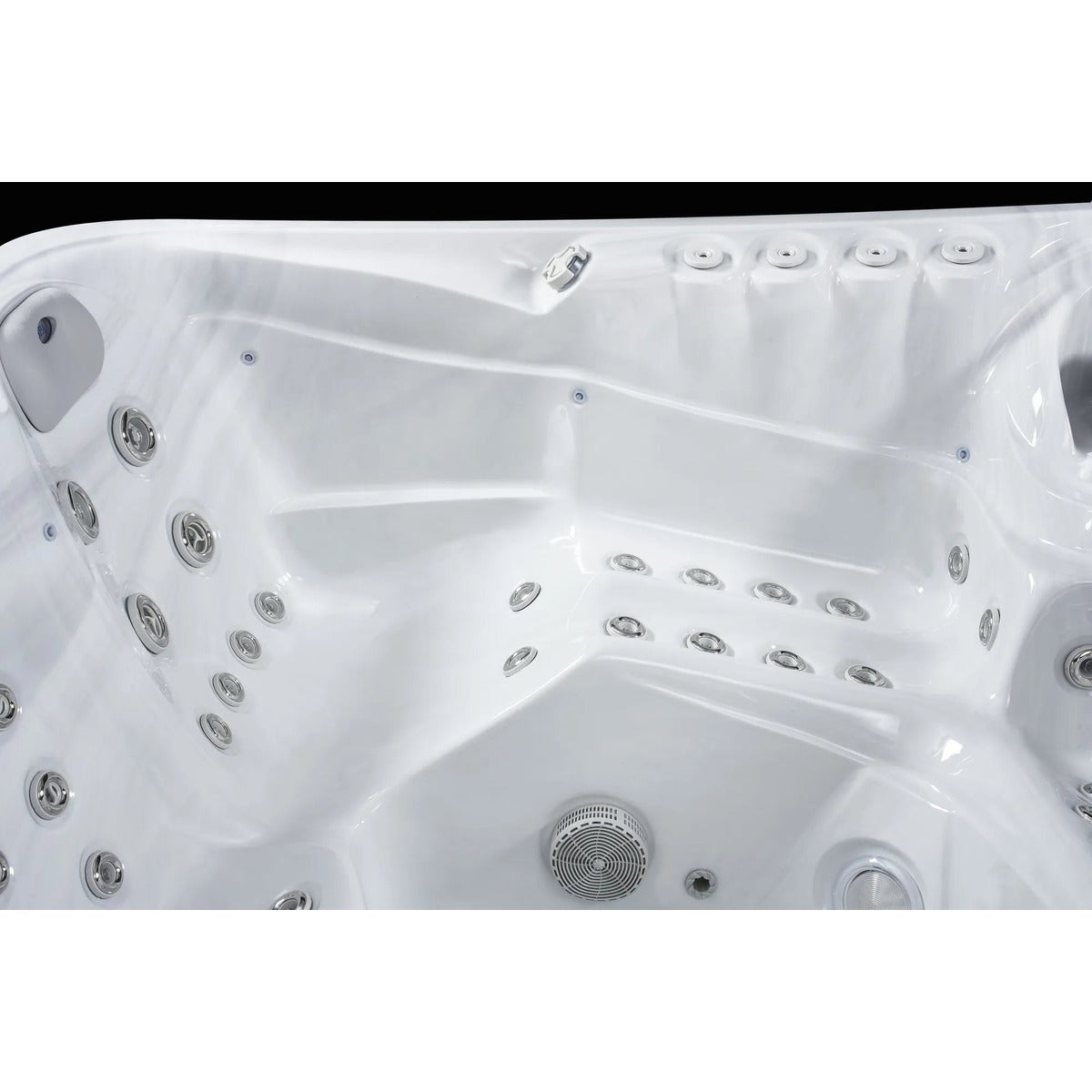 Social Pro 5 Hot Tub — 5 Person 32A Premium Spa with Dual Loungers | Steam & Oak