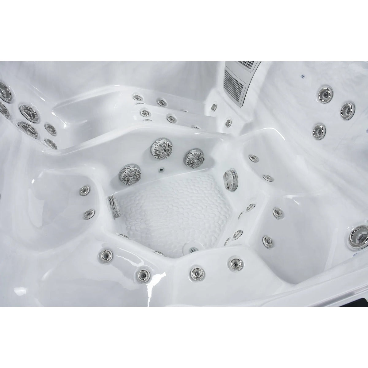Social Spa 6 Hot Tub — 6 Person 32A Party Spa | Steam & Oak