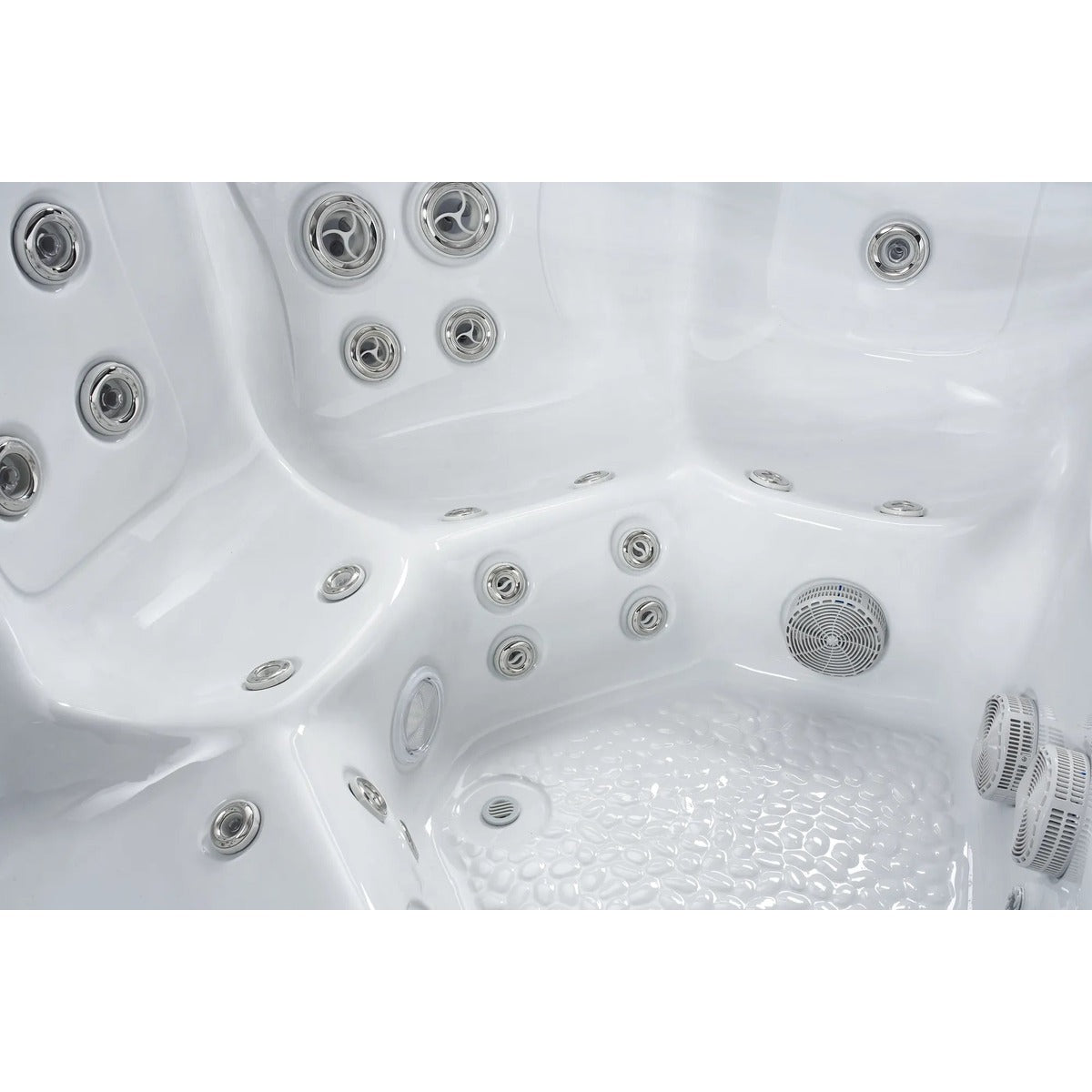 Social Spa 6 Hot Tub — 6 Person 32A Party Spa | Steam & Oak