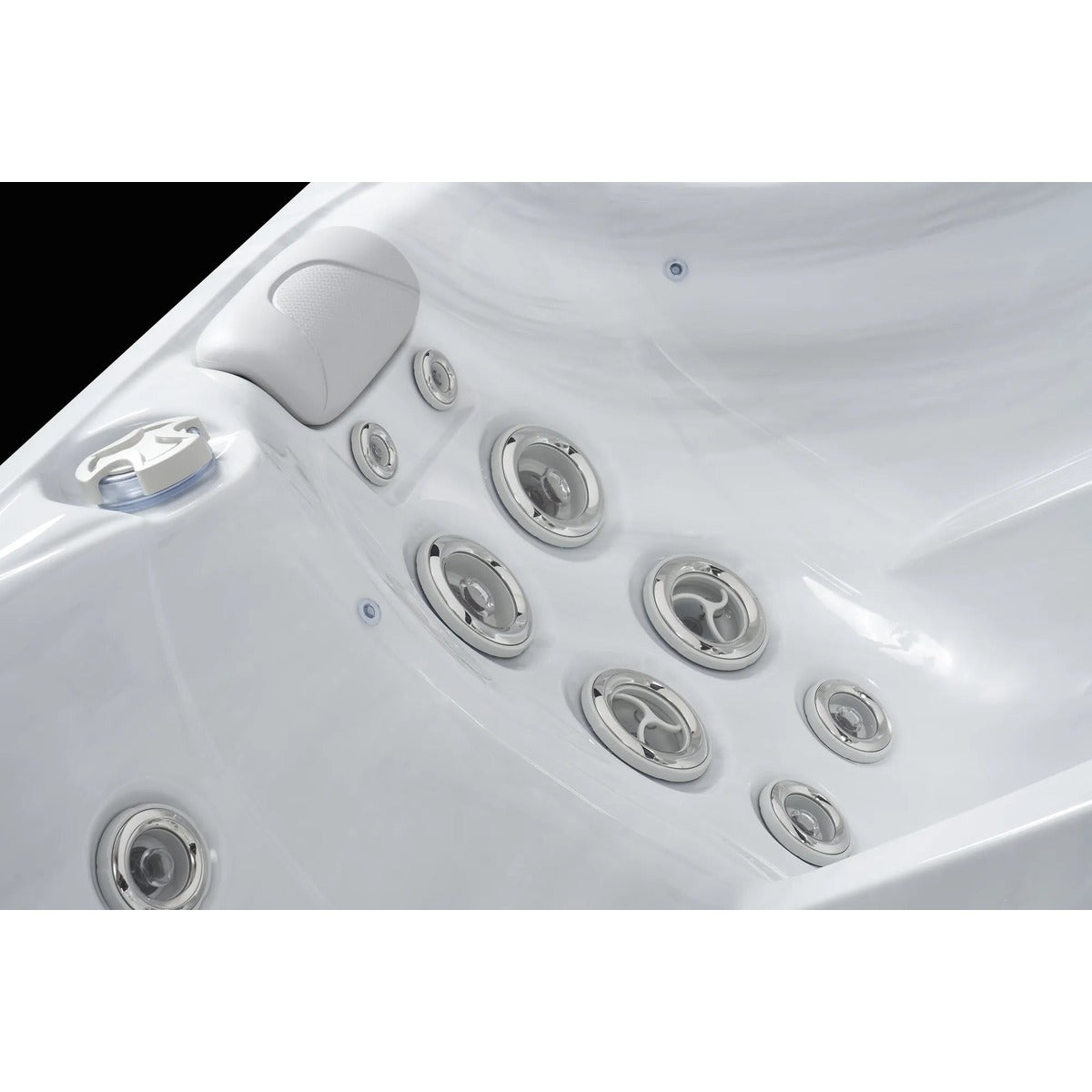Social Spa 6 Hot Tub — 6 Person 32A Party Spa | Steam & Oak