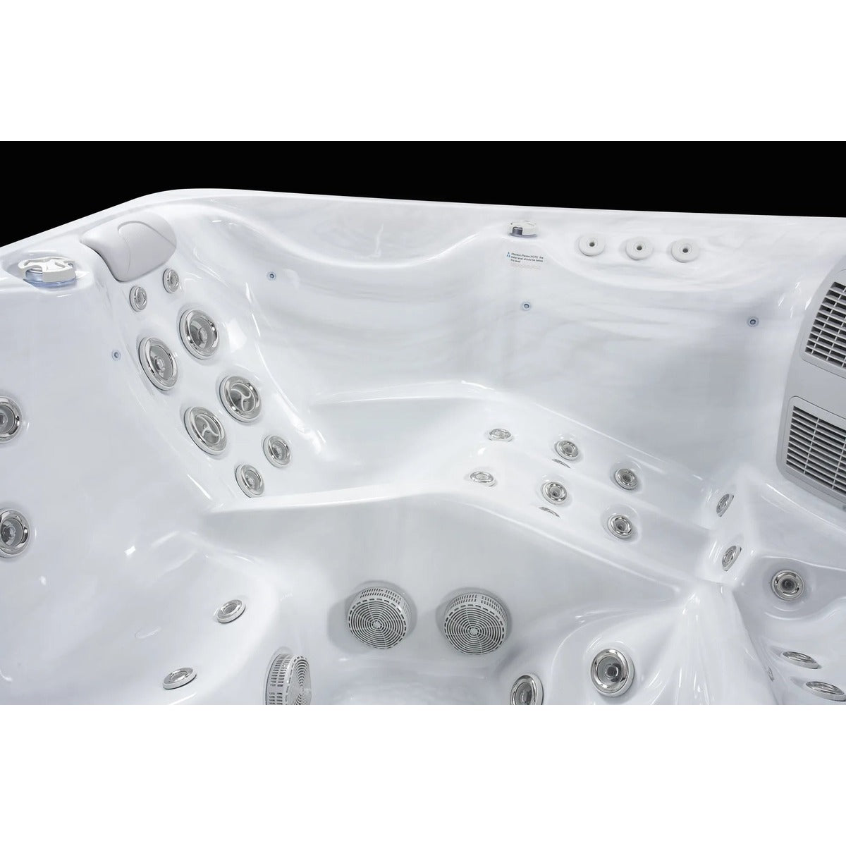 Social Spa 6 Hot Tub — 6 Person 32A Party Spa | Steam & Oak