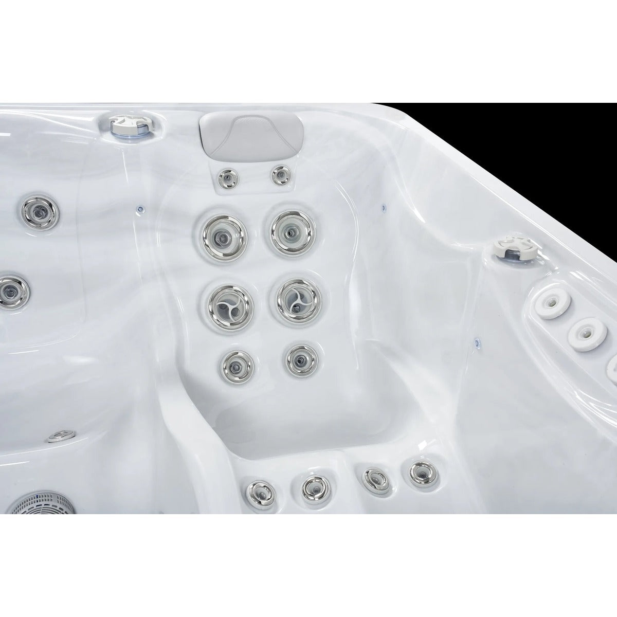 Social Spa 6 Hot Tub — 6 Person 32A Party Spa | Steam & Oak