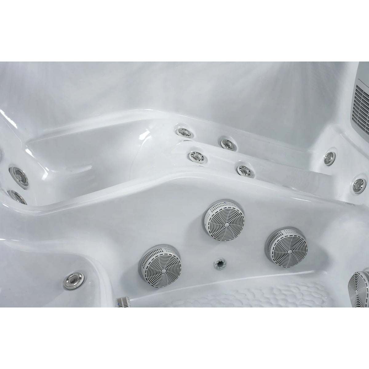 Social Spa 6 Hot Tub — 6 Person 32A Party Spa | Steam & Oak
