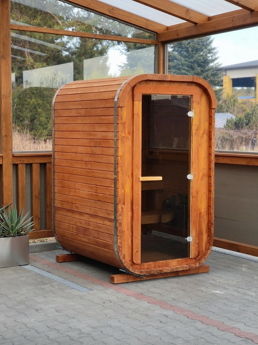 Steam & Oak Pod Sauna 1.6m