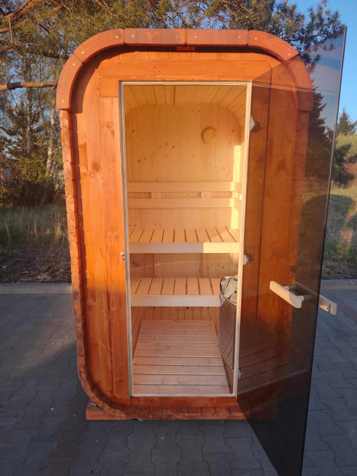 Steam & Oak Pod Sauna 1.6m