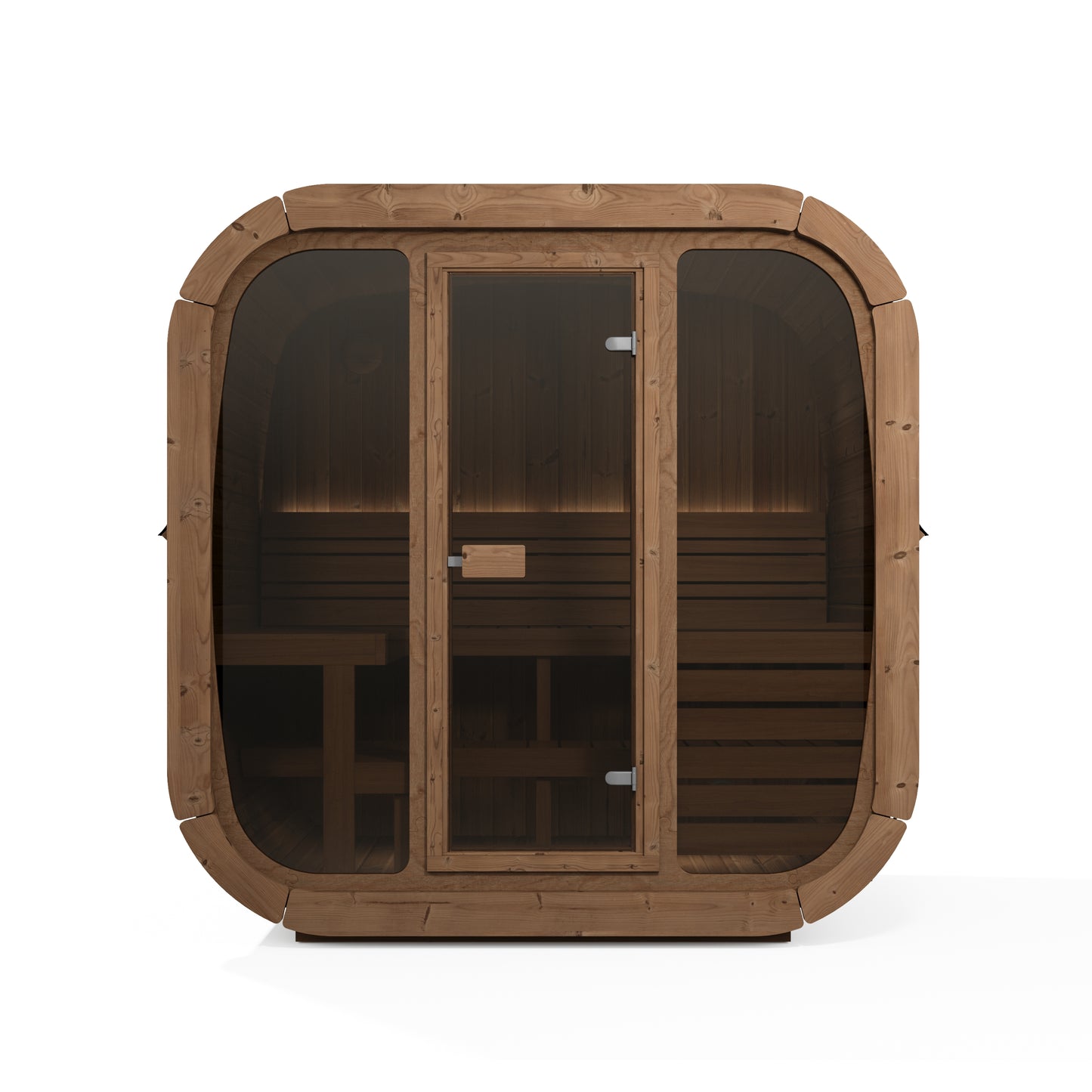 Steam & Oak Tallin 160 thermowood outdoor sauna, view 2