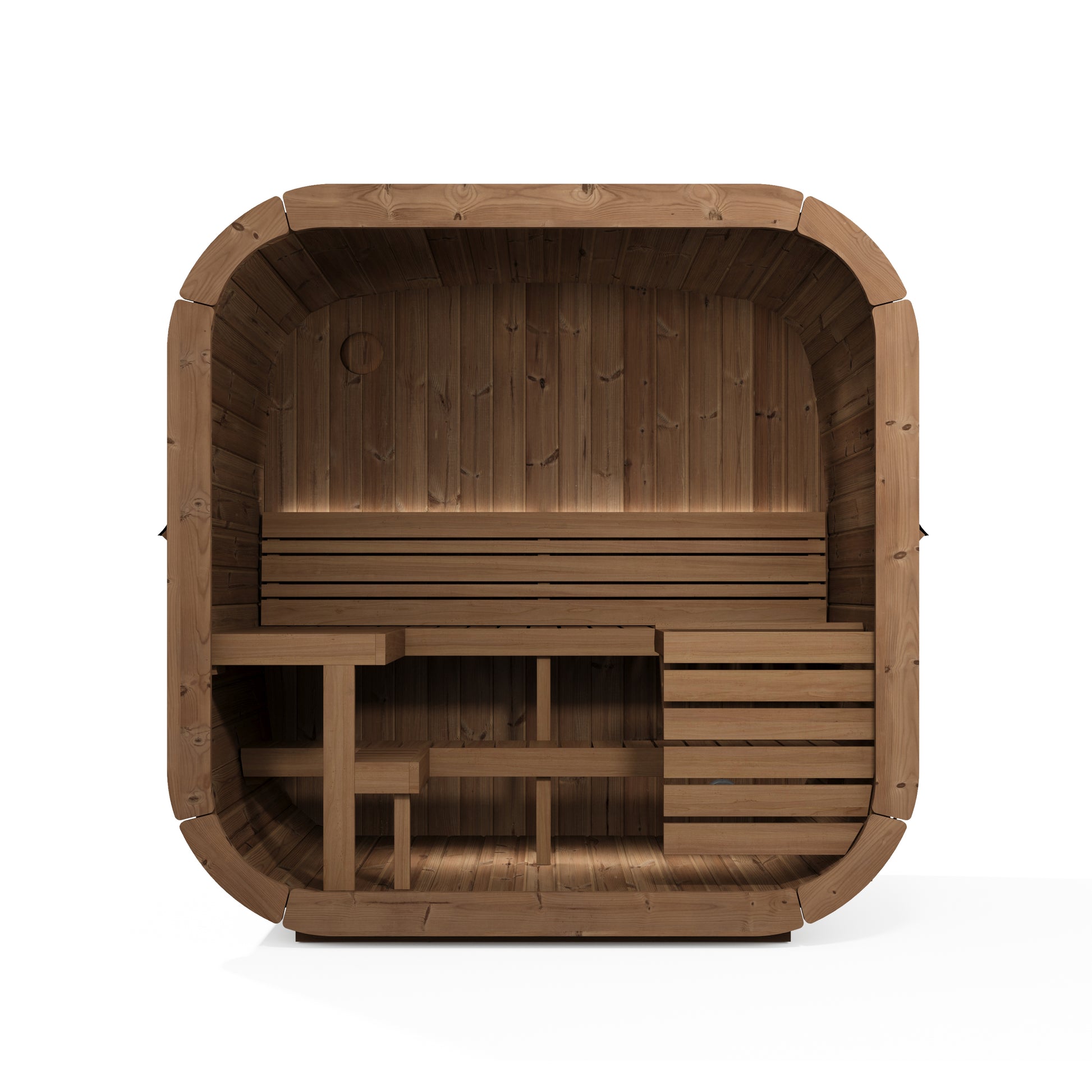 Steam & Oak Tallin 160 thermowood outdoor sauna, view 3