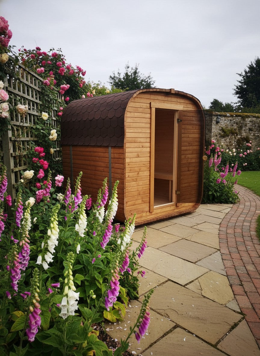 Steam & Oak Cube Sauna 1.8m