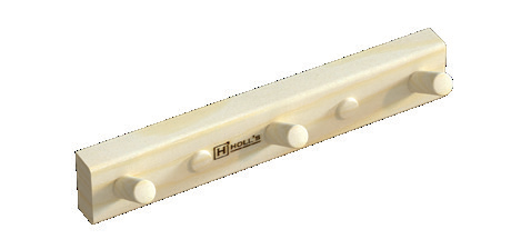 Holl's — wooden sauna wall hooks