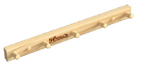 Holl's — wooden sauna wall hooks